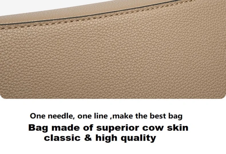 Handmade Genuine Cow Leather Saddle Crossbody Bag | Premium Everyday Bag
