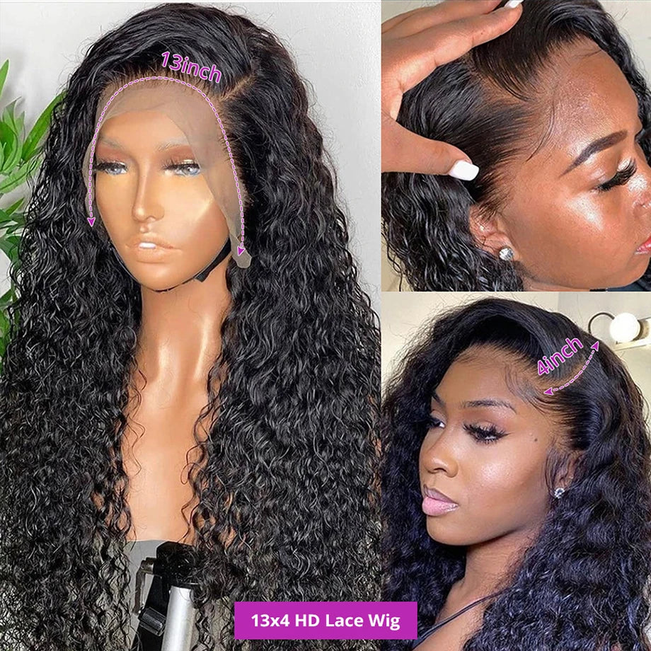 Deep Wave Lace Front Wig