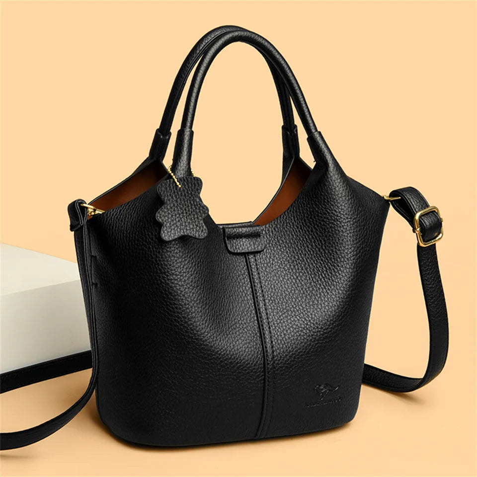 Soft Leather Luxury Handbag – Everyday Elegance with Premium Texture