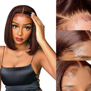 Chocolate Brown Bob Wig