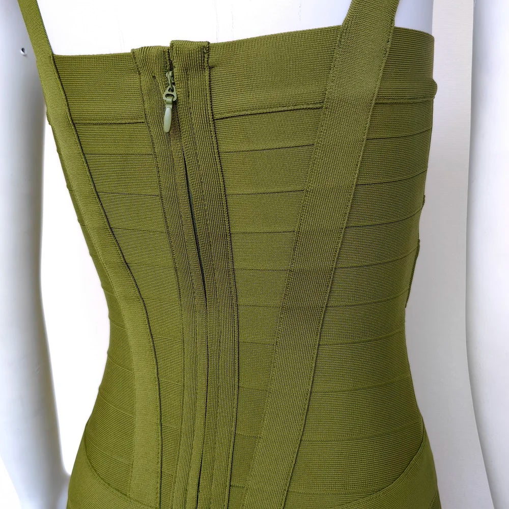 Mini Bodycon Bandage Dress – Curve-Hugging Fit with Luxe Stretch | Night Out Essential