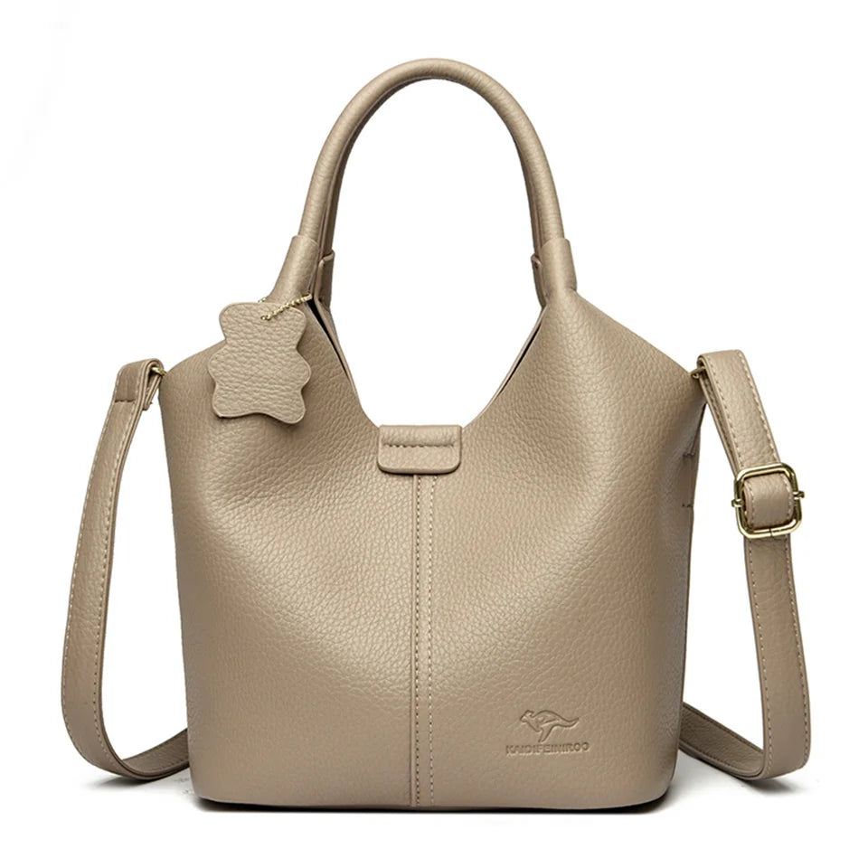 Soft Leather Luxury Handbag – Everyday Elegance with Premium Texture