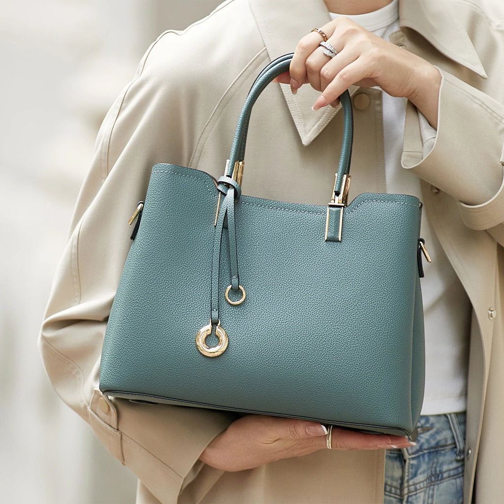 Handmade Genuine Cow Leather Saddle Crossbody Bag | Premium Everyday Bag