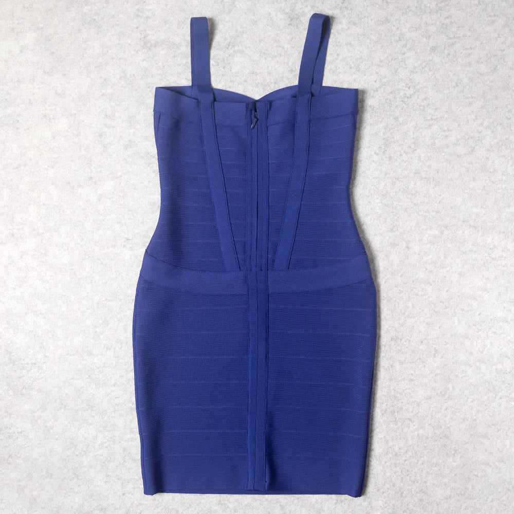 Mini Bodycon Bandage Dress – Curve-Hugging Fit with Luxe Stretch | Night Out Essential