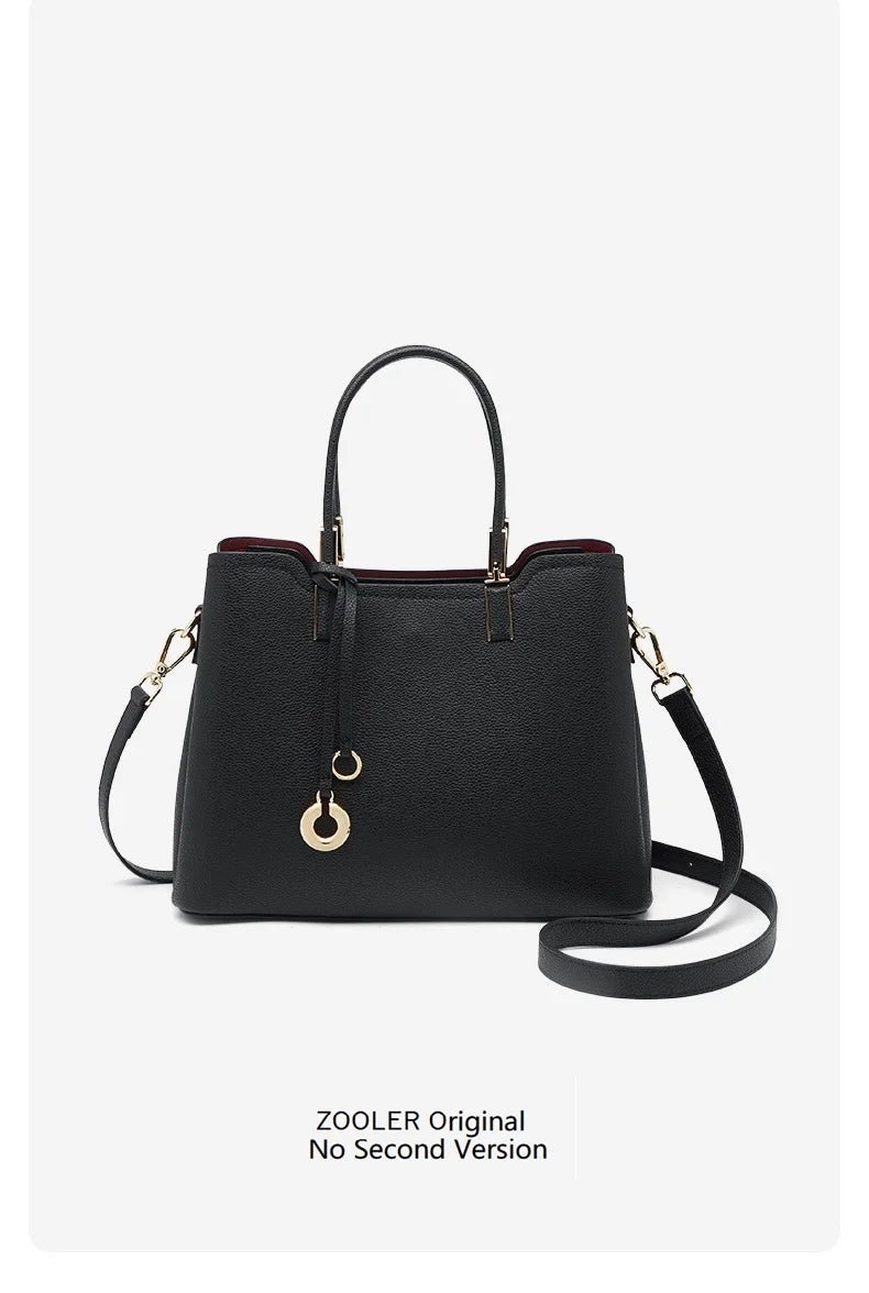 Handmade Genuine Cow Leather Saddle Crossbody Bag | Premium Everyday Bag