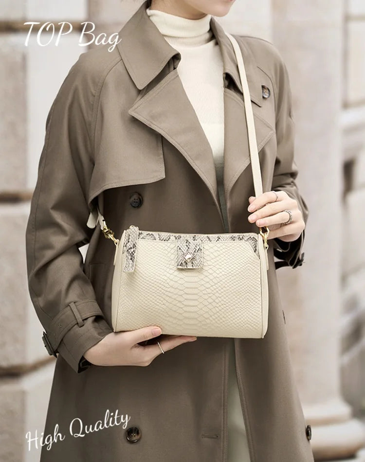 Handmade Genuine Cow Leather Saddle Crossbody Bag | Premium Everyday Bag