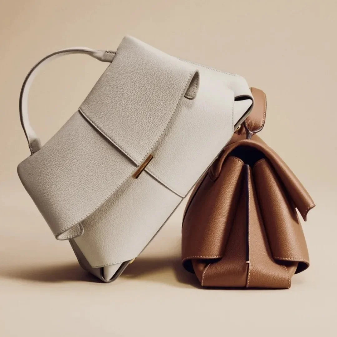 Structured Leather Handbag – Sleek. Chic. Made to Move.