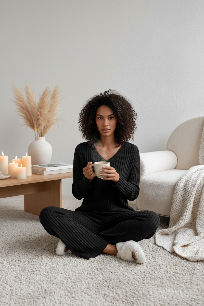 Black Lounge Set