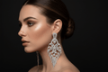Crystal Chandelier Tassel Drop Earrings - The PM Edit