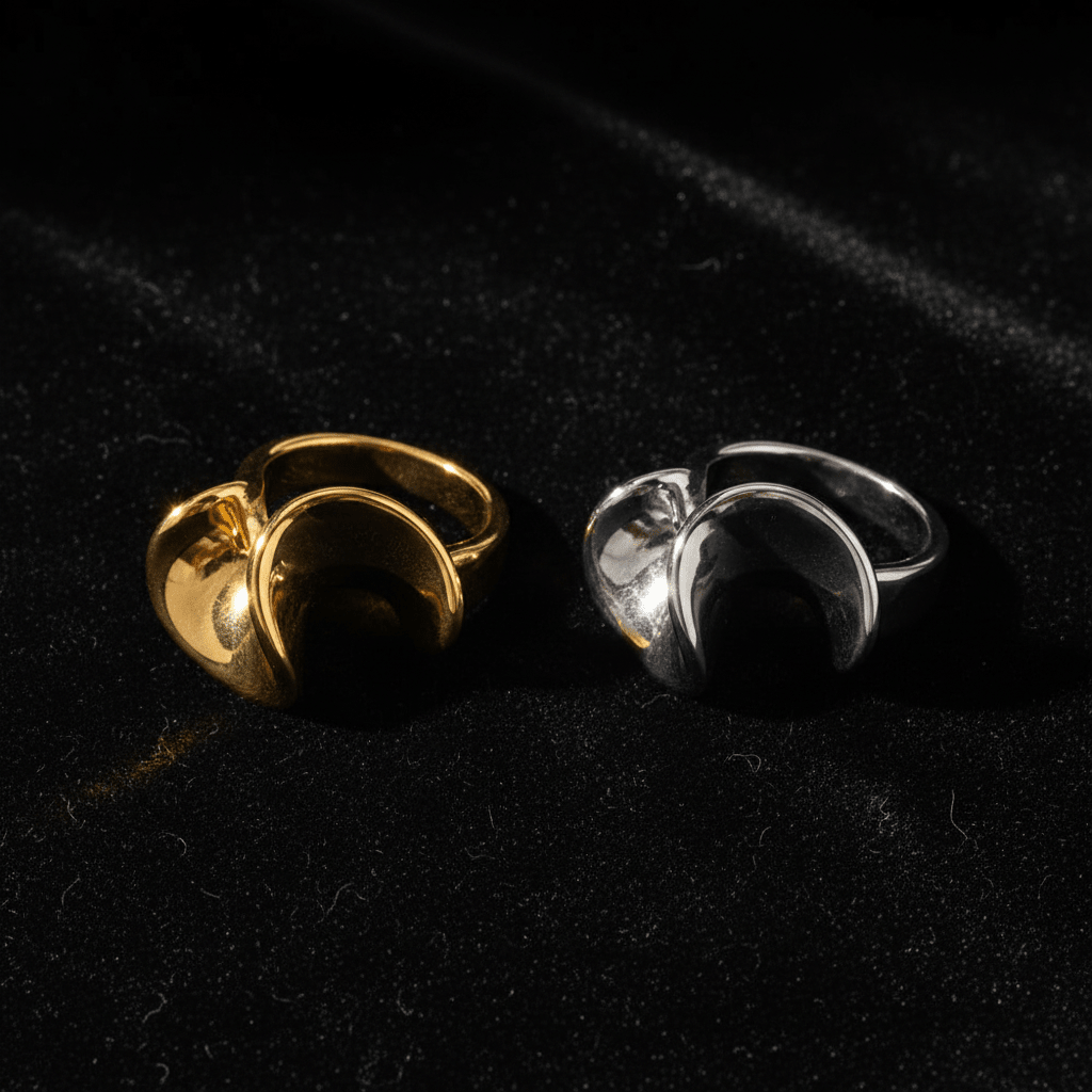 Double Arch Sculptural Ring - The PM Edit