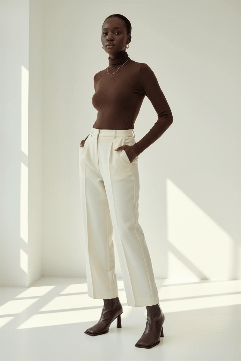 Square Toe Sock Ankle Boot - The PM Edit