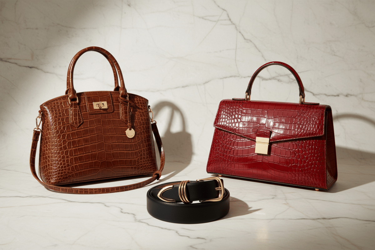 The Croc Edit Bundle | Luxury Croc Bags + Belt - The PM Edit