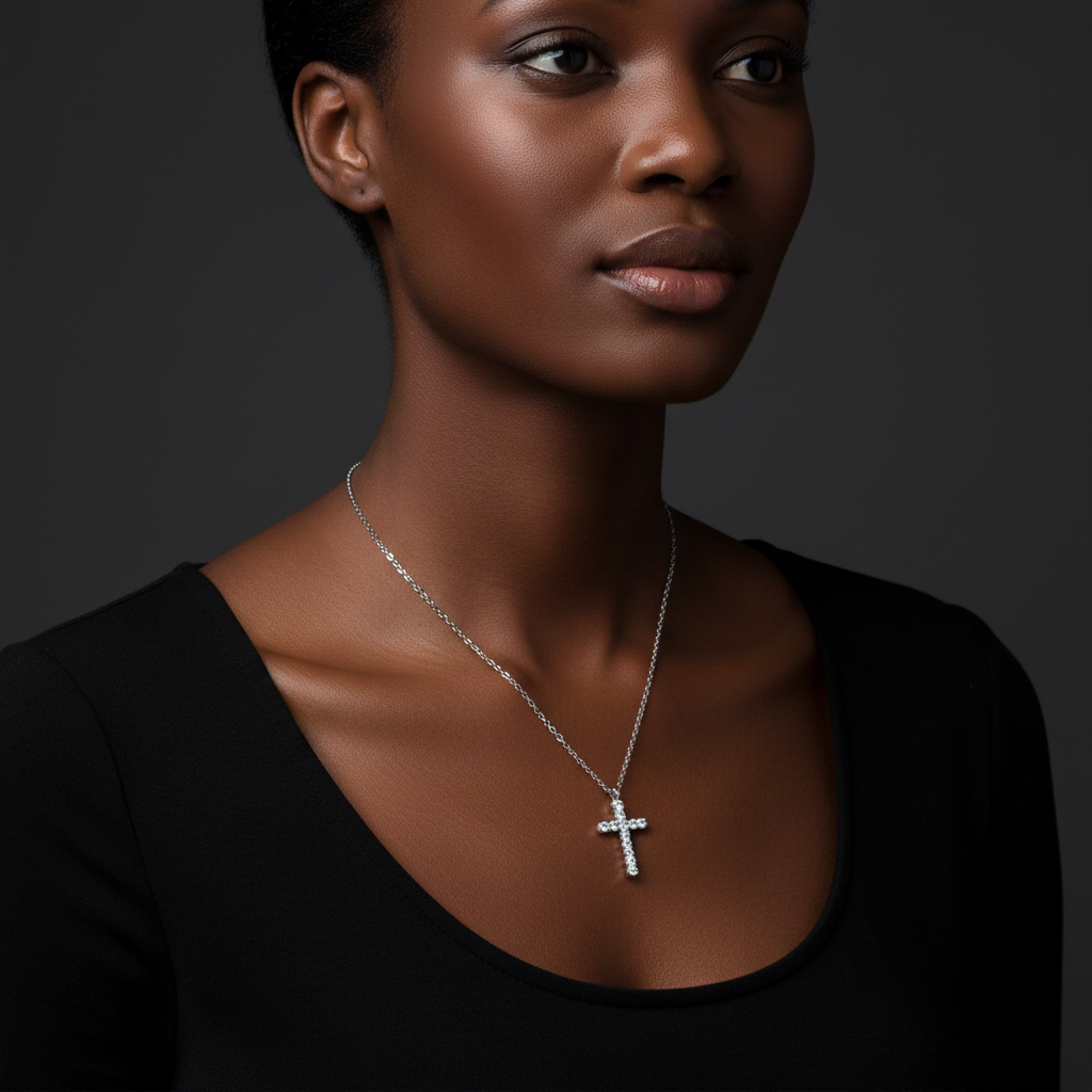 Crystal Cross Silver Lifestyle 2