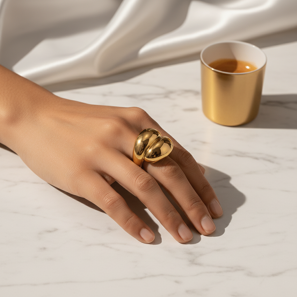 Double Blob Ring Lifestyle 3