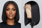 Load image into Gallery viewer, 13x4 HD Lace Front Short Bob Wig 180% Density | 100% Human Hair
