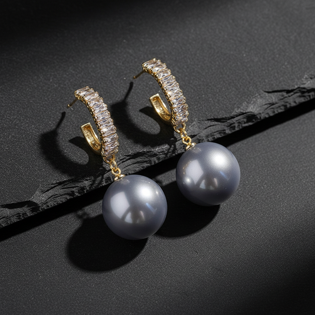 Grey Pearl Flat Lay