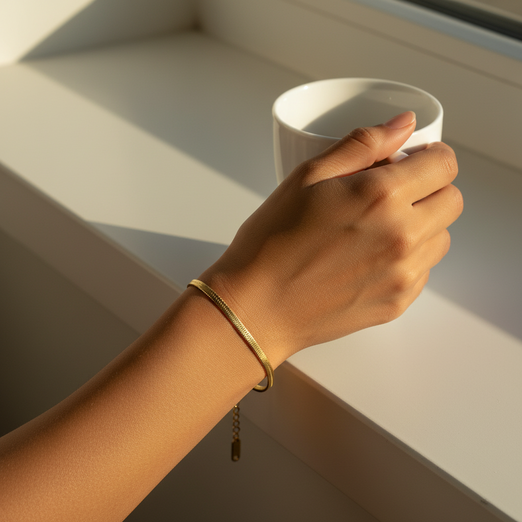 Herringbone Bracelet Lifestyle 3