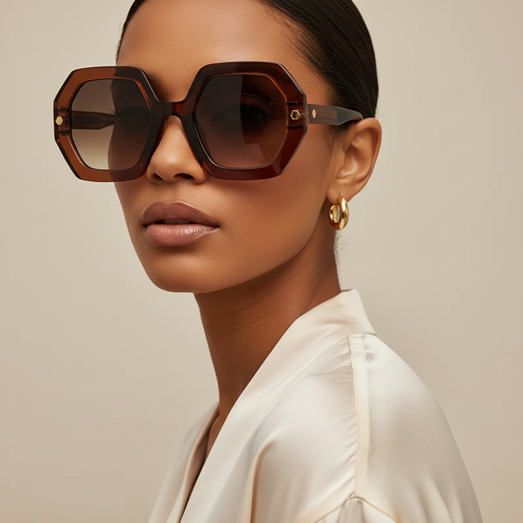 Hex Sunglasses Tea Lifestyle