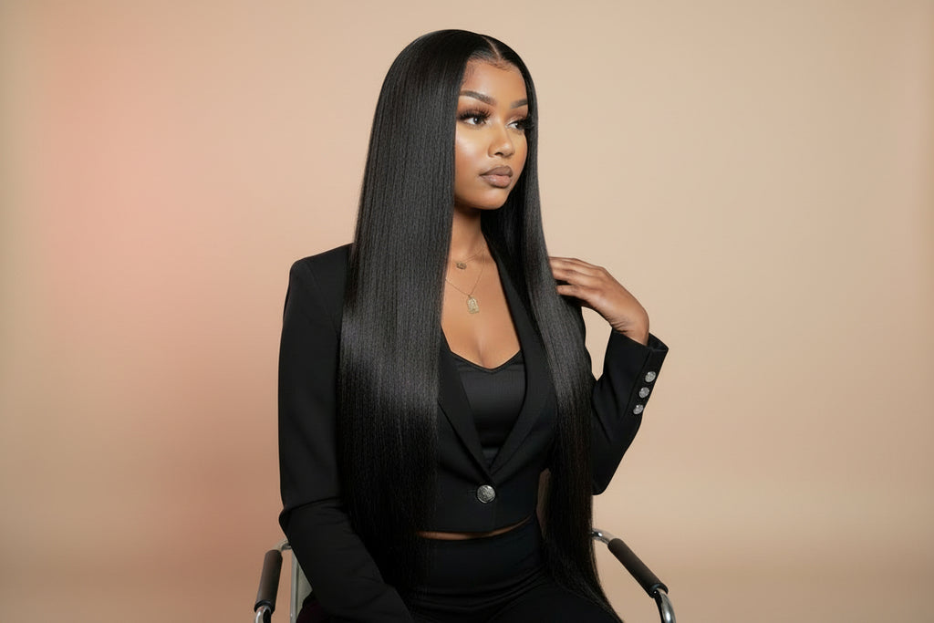 200% Density 13x4 Full Frontal HD Lace Wig Straight | 100% Human Hair