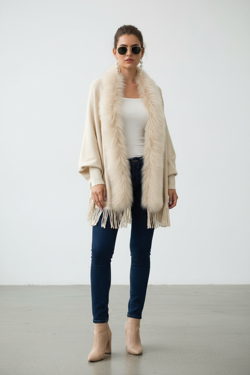 Ivory Poncho