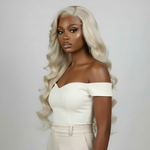 Load image into Gallery viewer, 613 Blonde Body Wave Human Hair Wig | 13x6 HD Transparent Lace Frontal Wig |180% Density | 100% Human Hair
