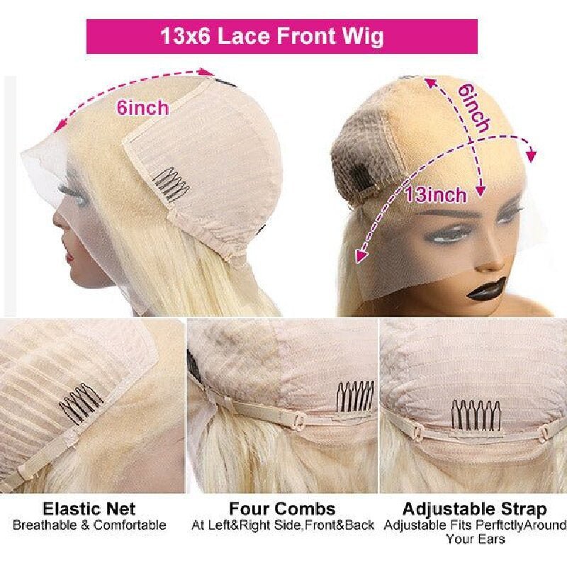 13x6 613 Straight HD Lace Front Wig 180% Density– Sleek, Natural, and Undetectable