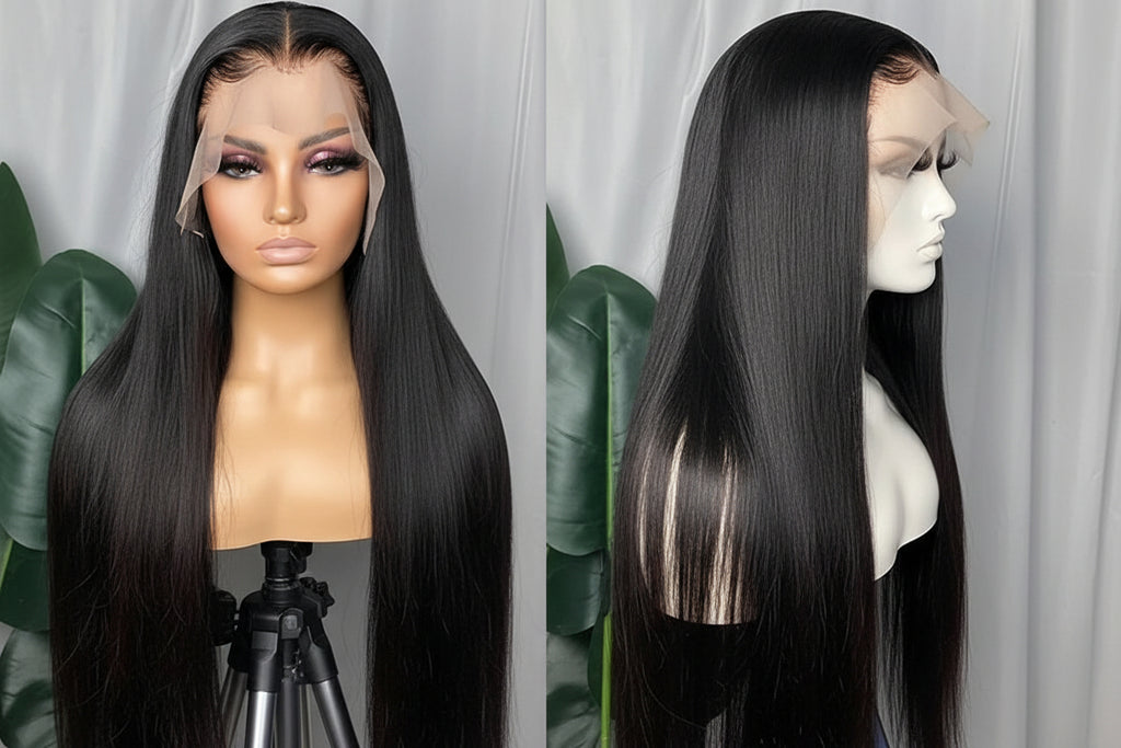 200% Density 13x4 Full Frontal HD Lace Wig Straight | 100% Human Hair