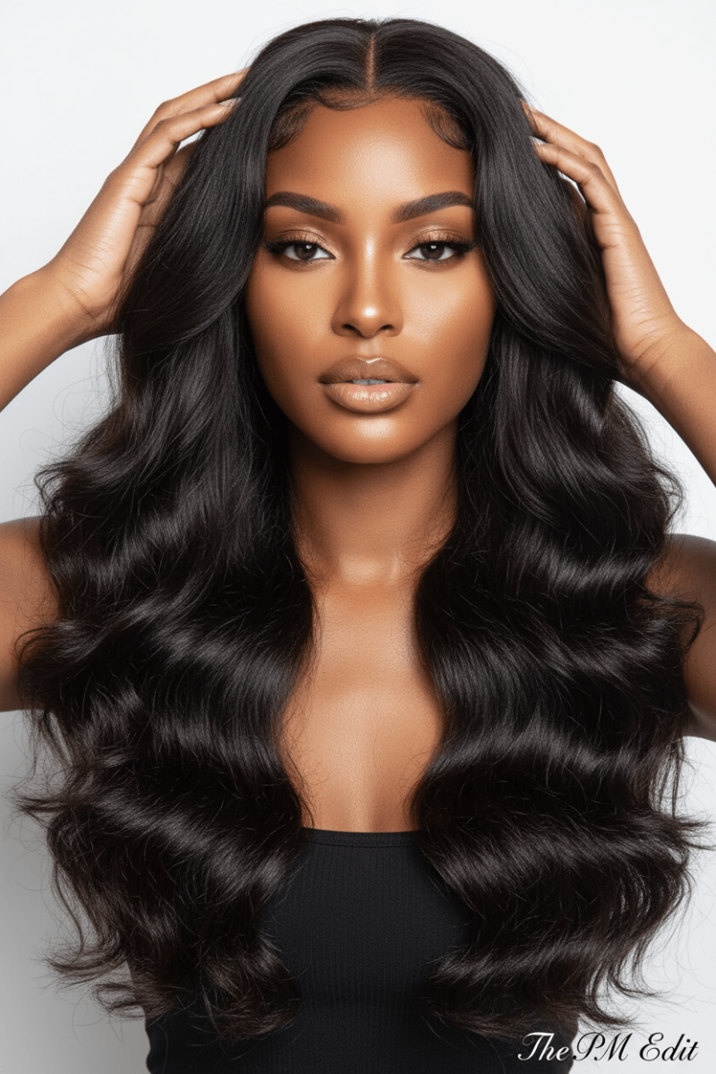 13x6 Body Wave HD Lace Front Wig 180% Density | 100% Human Hair - The PM Edit