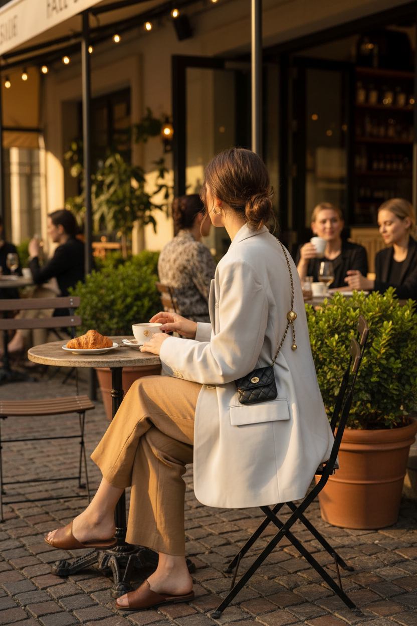 Mini Quilted Crossbody Bag - Warm Lifestyle