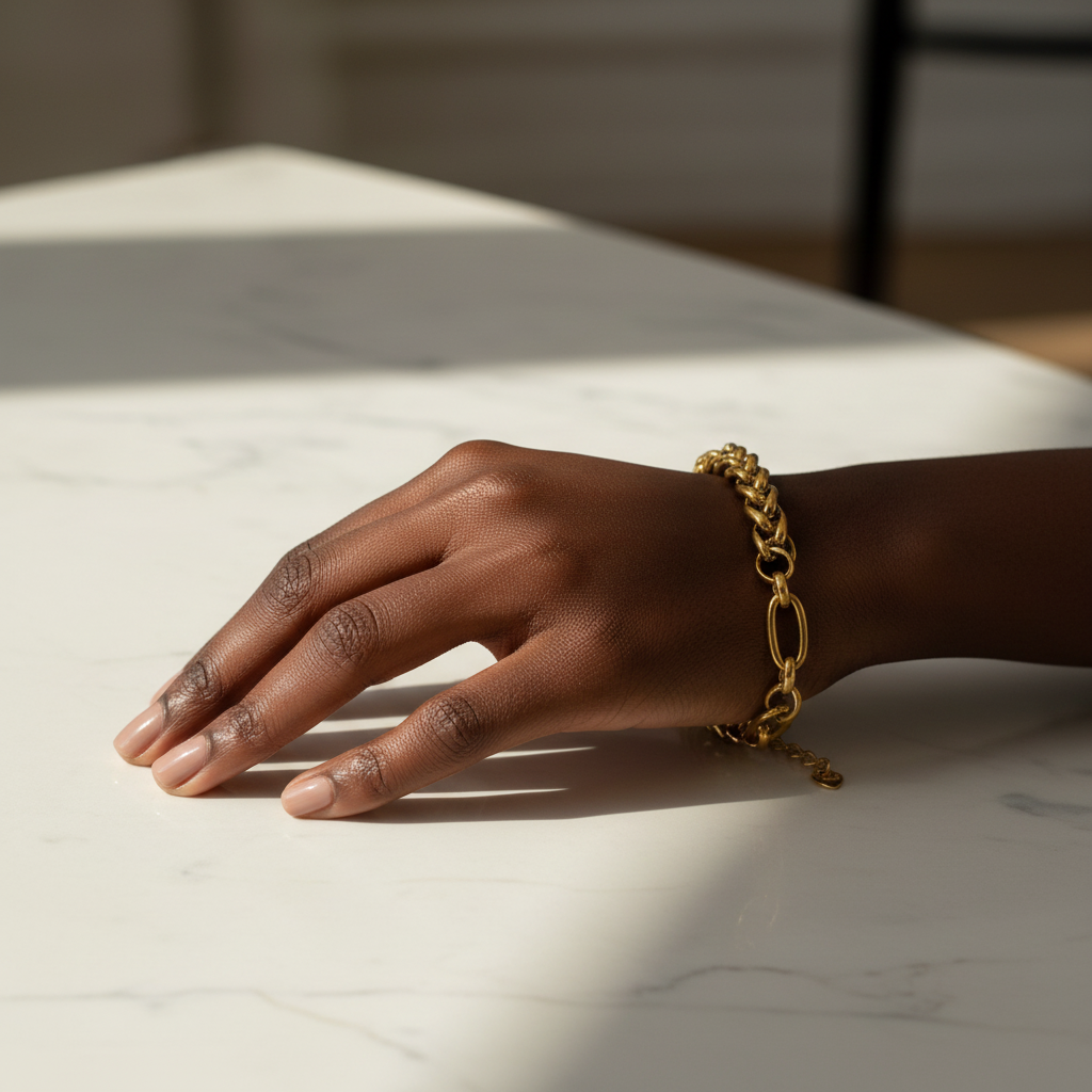 Mixed Chain Bracelet Lifestyle 1