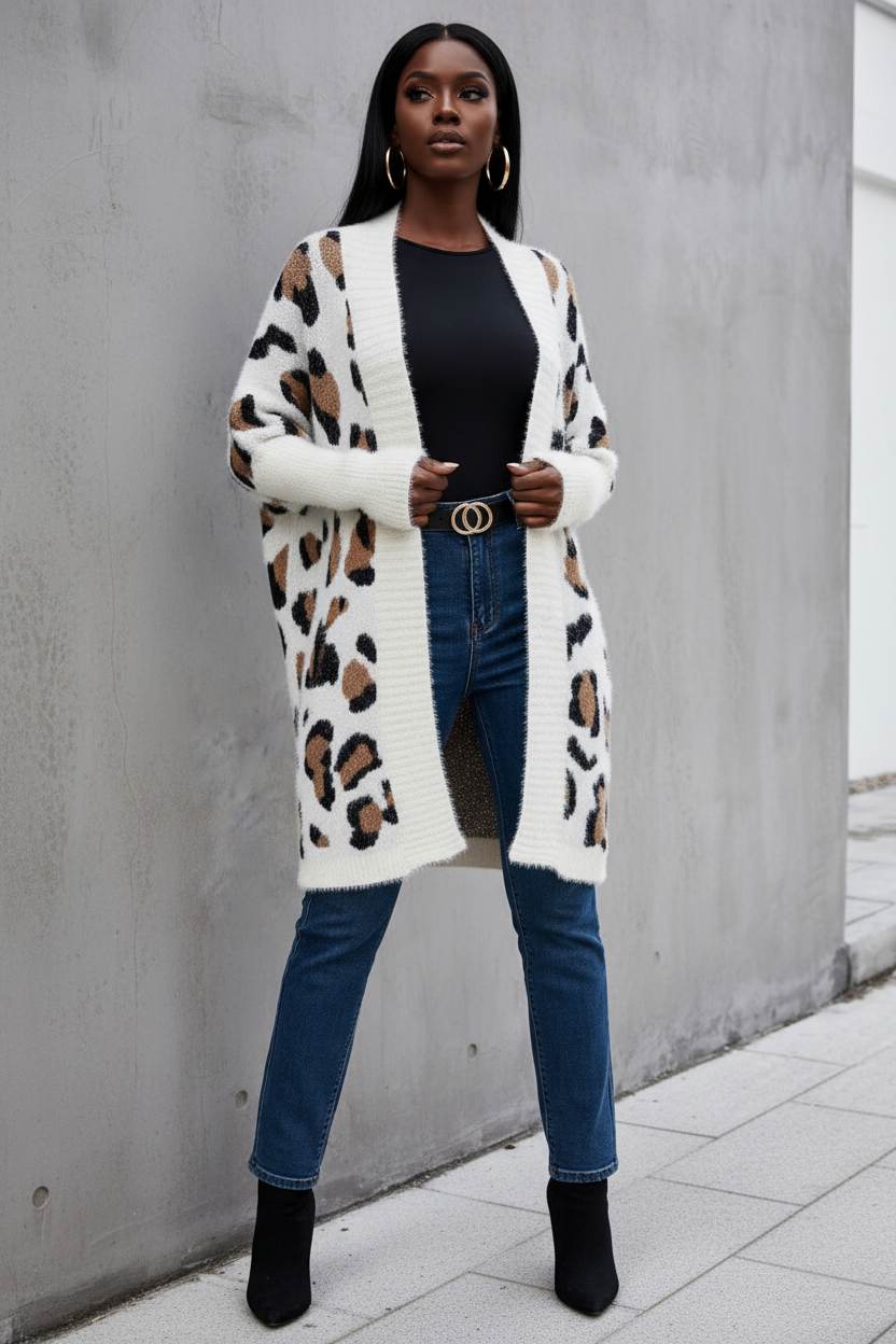White – Black Outfit