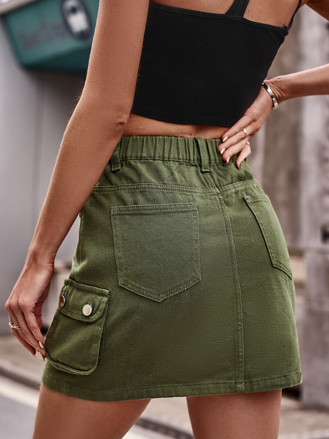 Mini Skirt with Pockets