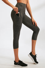Load image into Gallery viewer, Slim Fit Wide Waistband Active Leggings with Pockets

