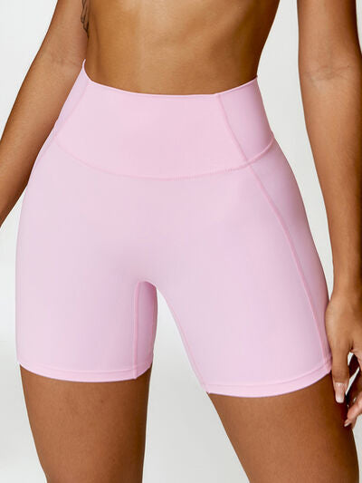 High Waist Active Shorts