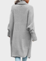 Load image into Gallery viewer, Open Front Long Sleeve Cardigan
