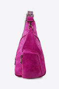 Faux Leather Crossbody Sling Bag – Sleek, Lightweight & Versatile