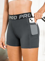 Load image into Gallery viewer, Elastic Waist Active Shorts with Pockets
