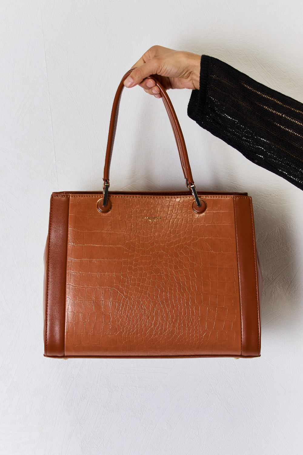 Texture Leather Handbag