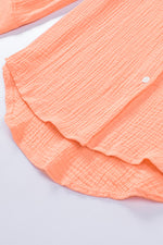 Load image into Gallery viewer, Textured Drop Shoulder Longline Shirt
