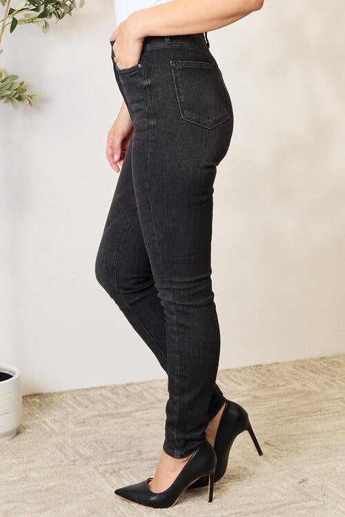 Tummy Control High Waist Denim Pants