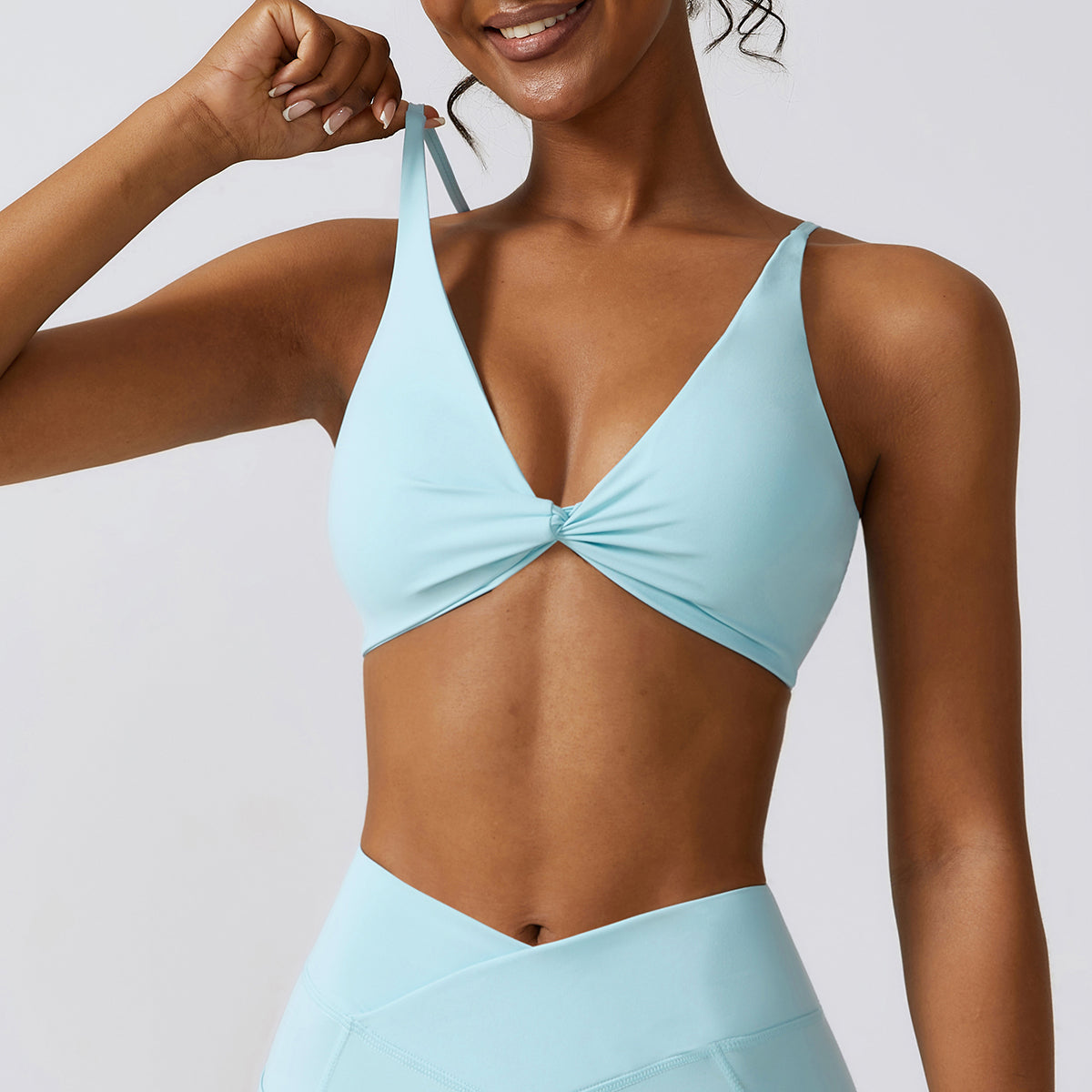 Spaghetti Strap Sport Bra