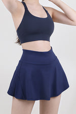 Load image into Gallery viewer, High Waist Pleated Active Skirt
