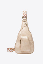 Load image into Gallery viewer, Faux Leather Crossbody Sling Bag – Sleek, Lightweight &amp; Versatile
