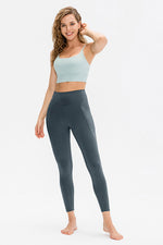 Load image into Gallery viewer, Slim Fit Long Active Leggings with Pockets
