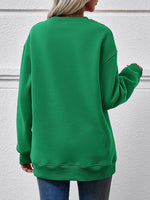 Load image into Gallery viewer, LET IT SNOW Round Neck Long Sleeve Sweatshirt
