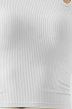 Load image into Gallery viewer, Ribbed Round Neck Sports Tank Top
