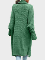 Load image into Gallery viewer, Open Front Long Sleeve Cardigan
