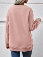 Load image into Gallery viewer, LET IT SNOW Round Neck Long Sleeve Sweatshirt
