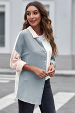 Load image into Gallery viewer, Textured Drop Shoulder Longline Shirt
