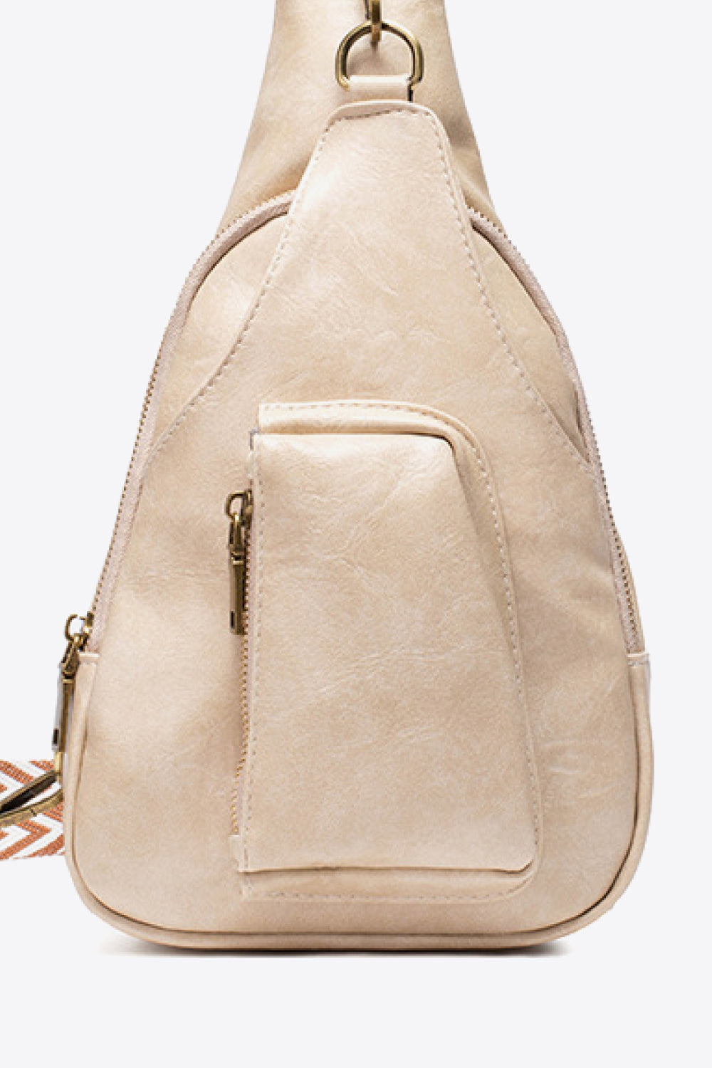 Faux Leather Crossbody Sling Bag – Sleek, Lightweight & Versatile
